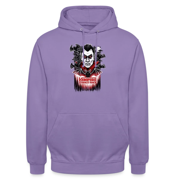 Le Retour du Vampire V2 sur Sweat-shirt à capuche unisexe