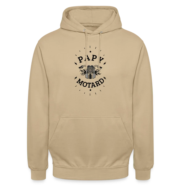 Papy Motard, La Légende sur Sweat-shirt à capuche unisexe
