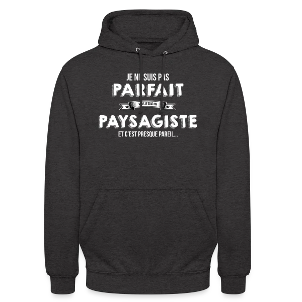 Paysagiste Fier Bannière sur Sweat-shirt à capuche unisexe