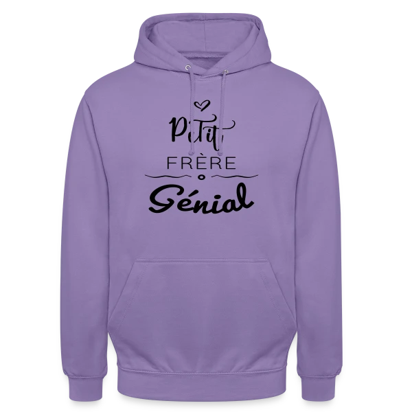 Petit Frère Génial sur Sweat-shirt à capuche unisexe