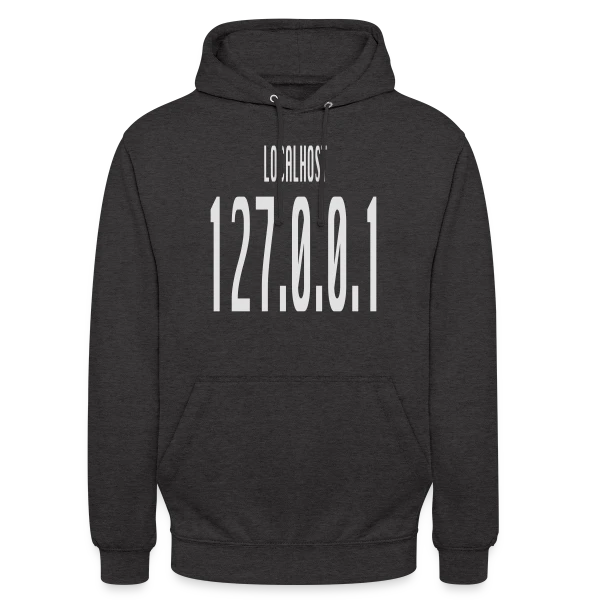 Localhost 127.0.0.1 - No Place Like Home pour Geek sur Sweat-shirt à capuche unisexe