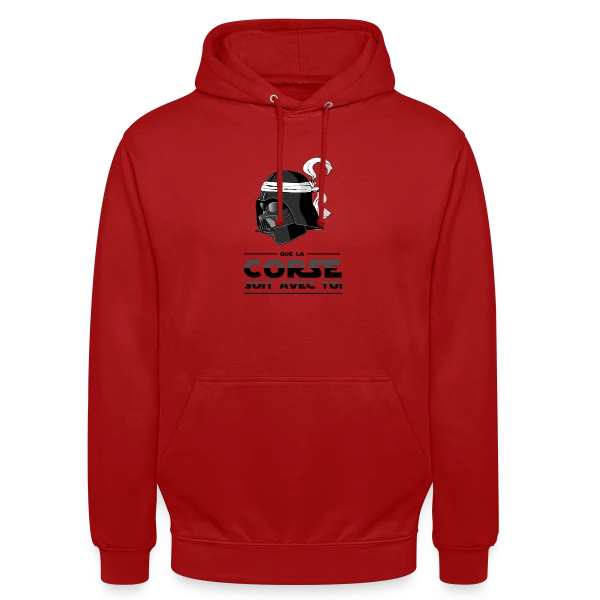 Dark Vador Corse Humour sur Sweat-shirt à capuche unisexe