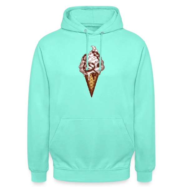 Mélodie Glacée sur Sweat-shirt à capuche unisexe