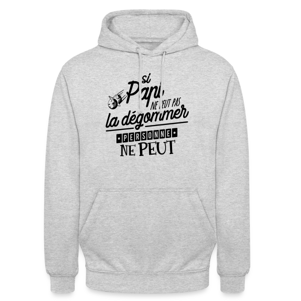 Papi Champion de Pétanque sur Sweat-shirt à capuche unisexe