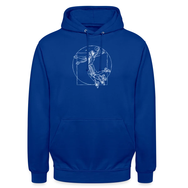 Homme de Vitruve Basketteur : Art & Sport sur Sweat-shirt à capuche unisexe