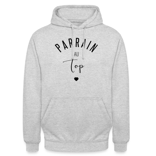 PARRAIN AU TOP sur Sweat-shirt à capuche unisexe
