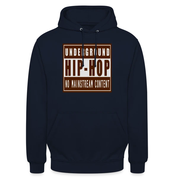 Esprit Hip-Hop Underground sur Sweat-shirt à capuche unisexe