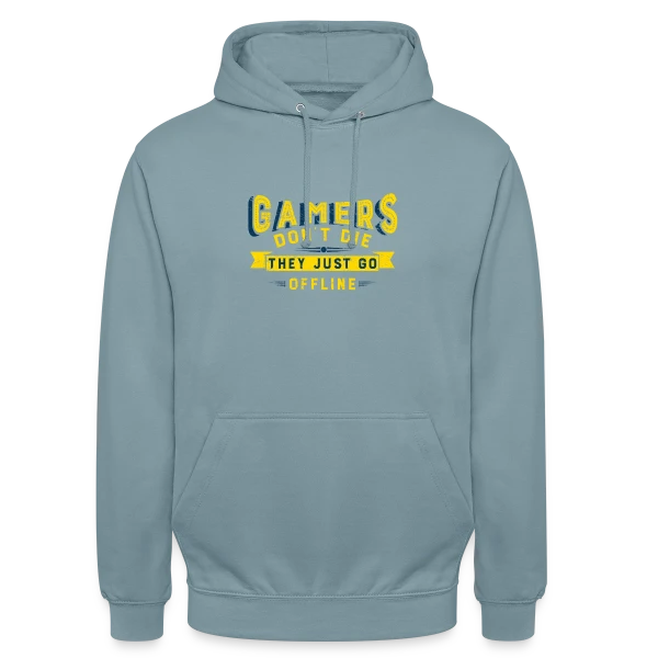 Humour Gamer Offline sur Sweat-shirt à capuche unisexe