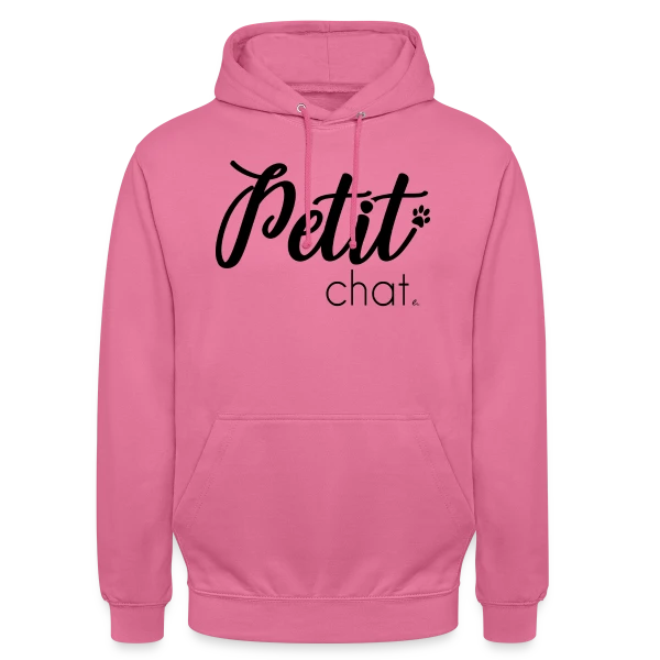 Adorable Petit Chat sur Sweat-shirt à capuche unisexe