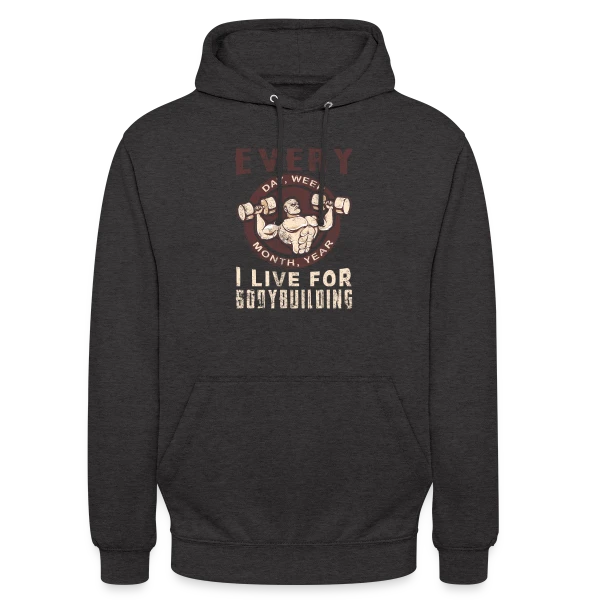 Bodybuilding: La Passion de la Musculation sur Sweat-shirt à capuche unisexe