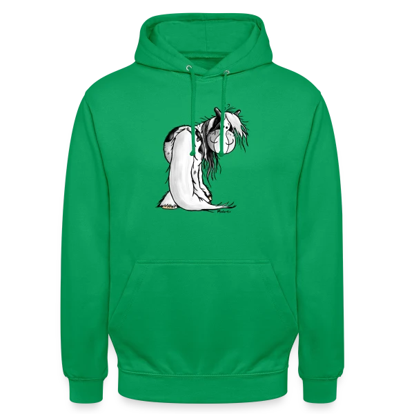 Cheval Irish Tinker - Galop Joyeux Cartoon sur Sweat-shirt à capuche unisexe