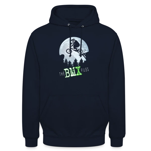 Esprit BMX Rider sur Sweat-shirt à capuche unisexe