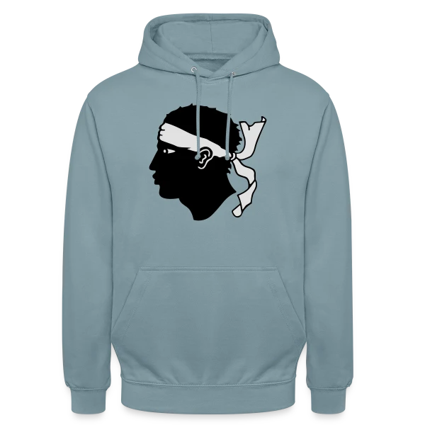 Tête de Maure Classique sur Sweat-shirt à capuche unisexe