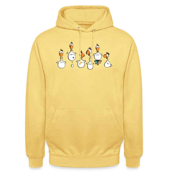 Poules folles - Verrückte Hühner sur Sweat-shirt à capuche unisexe