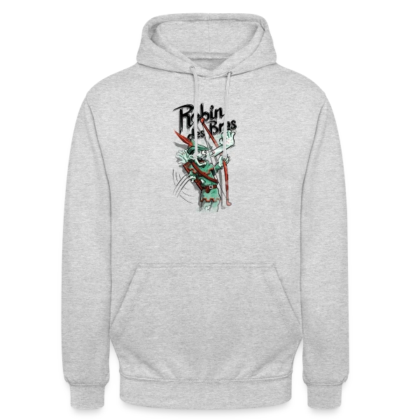 Robin des Bras : Archer Zombie Déjanté sur Sweat-shirt à capuche unisexe