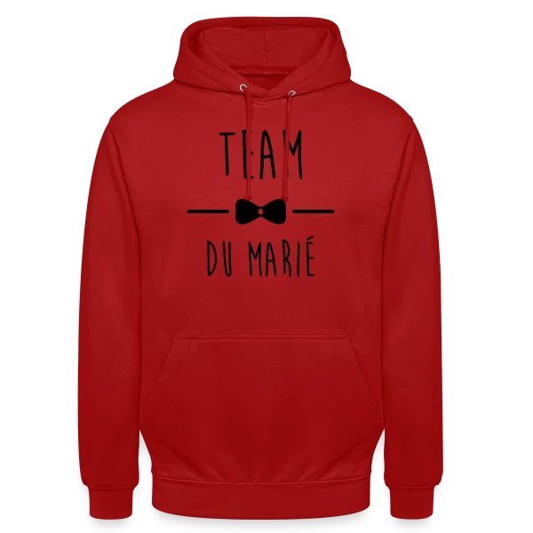 Team du Marié : Pour un EVG au Top ! sur Sweat-shirt à capuche unisexe