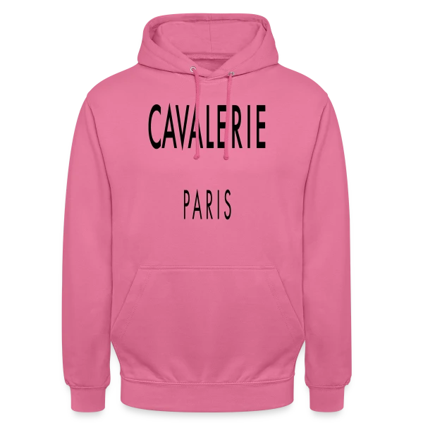 Cavalerie Paris Élégance sur Sweat-shirt à capuche unisexe