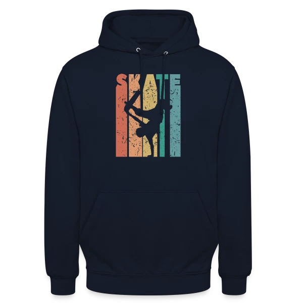 Passion Skate Urbain sur Sweat-shirt à capuche unisexe