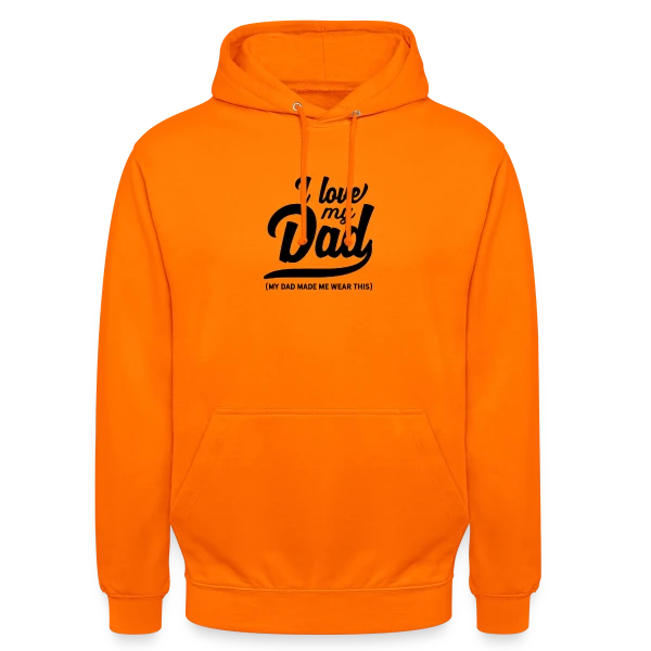 Fête des Pères Originale - Amour pour l'Homme de votre Vie sur Sweat-shirt à capuche unisexe