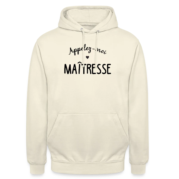 Appelez-moi Maîtresse sur Sweat-shirt à capuche unisexe