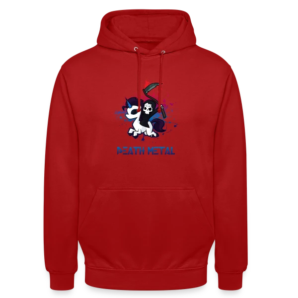 Fan de Death Metal sur Sweat-shirt à capuche unisexe