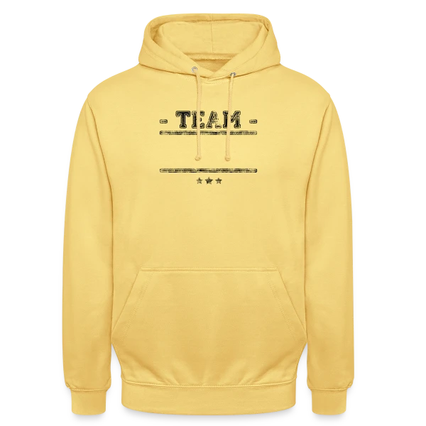 Équipe Personnalisée : Votre Team Ici sur Sweat-shirt à capuche unisexe