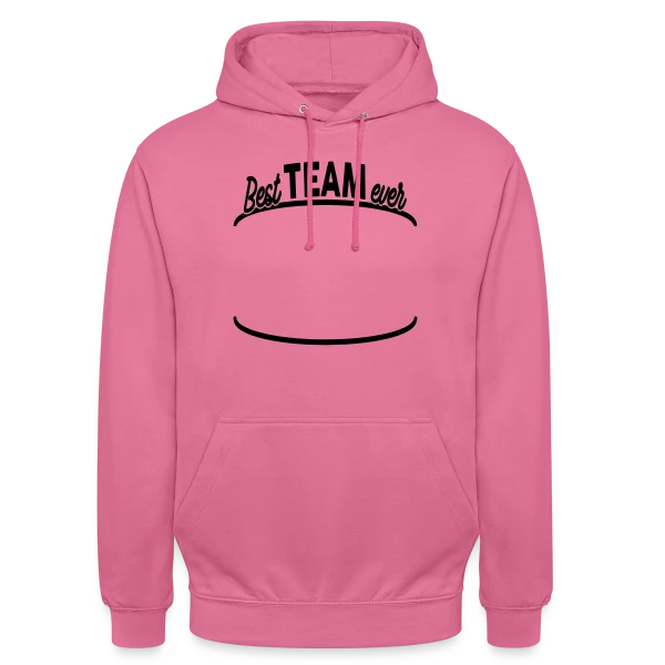 Personnalisable Best Team Ever - Votre Équipe sur Sweat-shirt à capuche unisexe