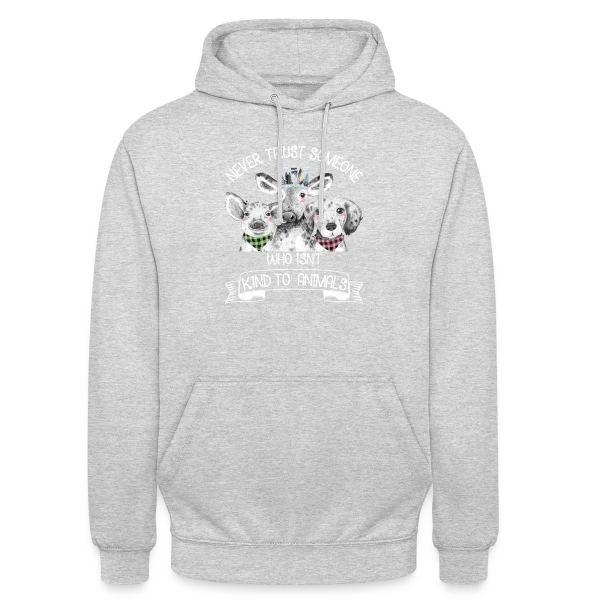 Trio Animalier Adorable sur Sweat-shirt à capuche unisexe