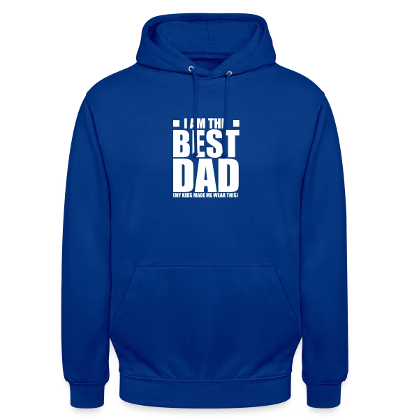 Super Papa - Cadeau Fête des Pères Original et Tendance sur Sweat-shirt à capuche unisexe