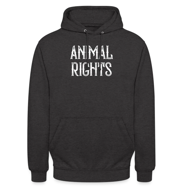 Droits des Animaux sur Sweat-shirt à capuche unisexe