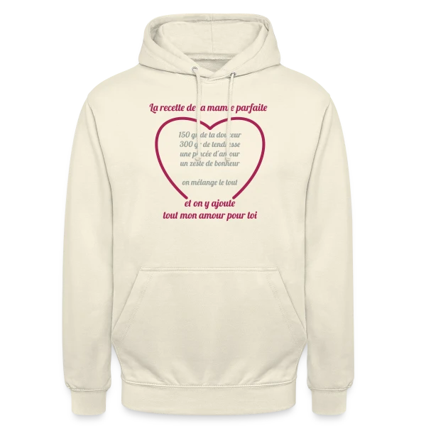 La Recette Parfaite de Mamie sur Sweat-shirt à capuche unisexe