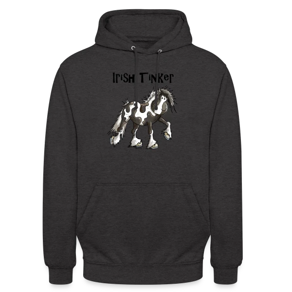 Tracy l'Irish Tinker - Cheval de Rêve Irlandais sur Sweat-shirt à capuche unisexe