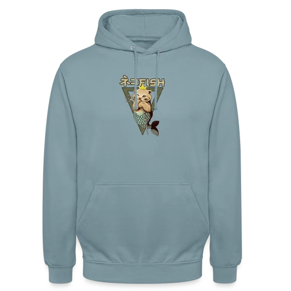 Le Roi Poisson-Chat sur Sweat-shirt à capuche unisexe