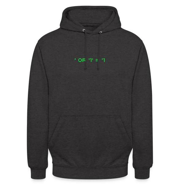 Hacker Pentest SQL Injection - Cybersécurité sur Sweat-shirt à capuche unisexe