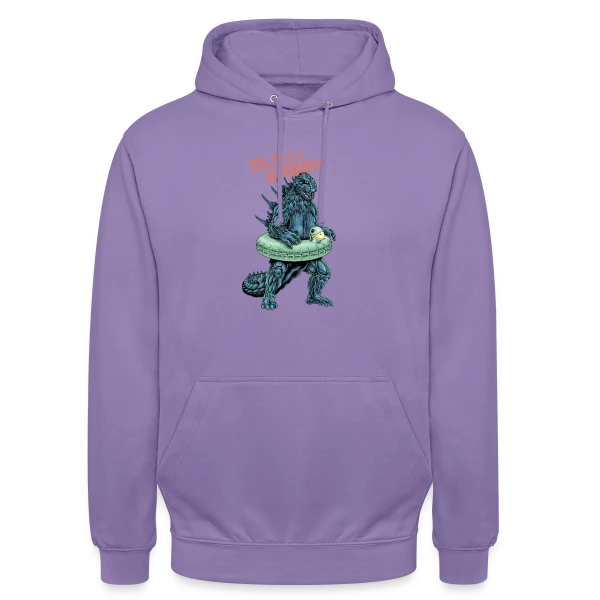 Vieux mais Culotté : Le Monstre Plouf ! sur Sweat-shirt à capuche unisexe