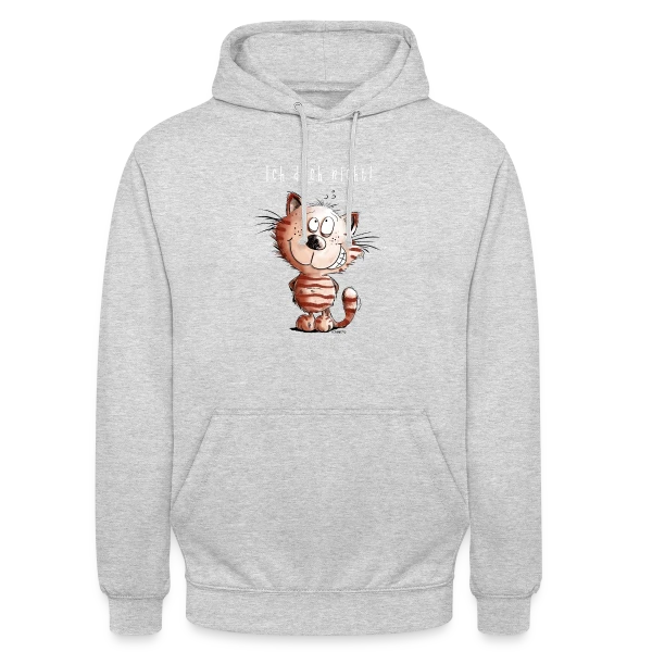 Pas moi, la chatte coquine - T-shirt humour félin sur Sweat-shirt à capuche unisexe