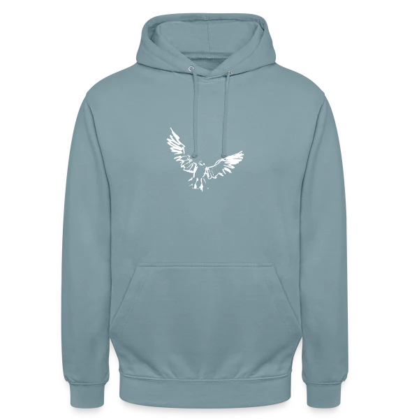 Oiseau en Vol Libre sur Sweat-shirt à capuche unisexe