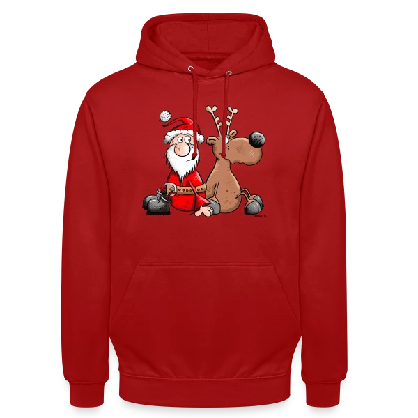 Le Dream Team de Noël - Esprit Festif sur Sweat-shirt à capuche unisexe