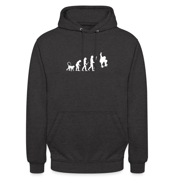 Évolution du Skater sur Sweat-shirt à capuche unisexe