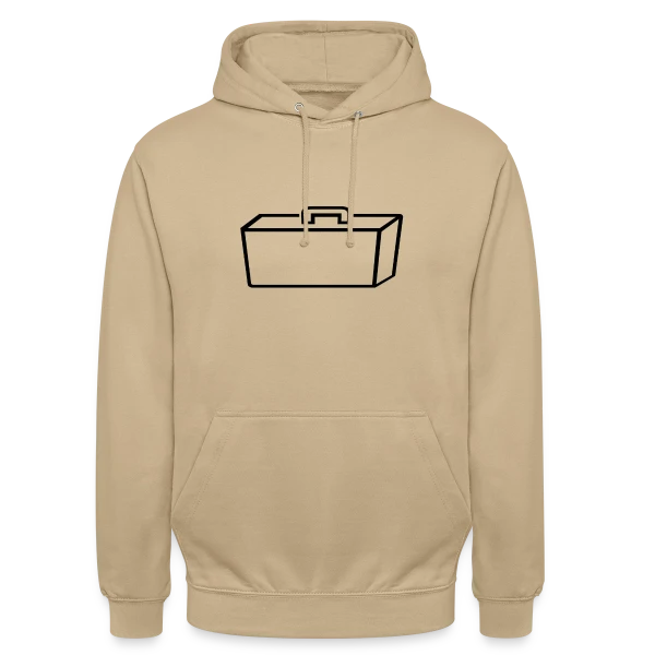 Valise Contours Graphiques sur Sweat-shirt à capuche unisexe