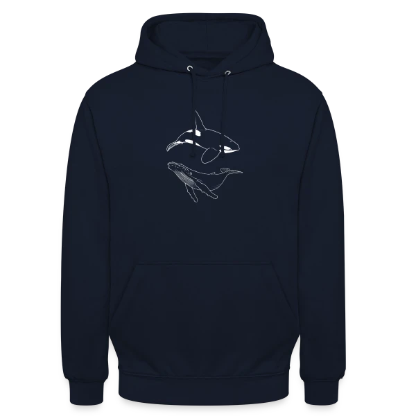 Vagues de l'Océan sur Sweat-shirt à capuche unisexe