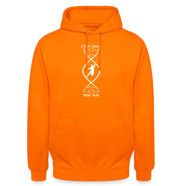 ADN Handball Homme - Fierté Sportive sur Sweat-shirt à capuche unisexe