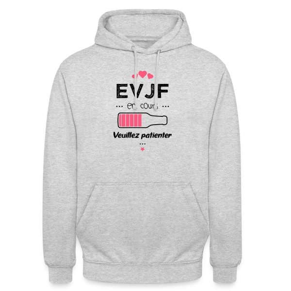 EVJF en Folie ! sur Sweat-shirt à capuche unisexe