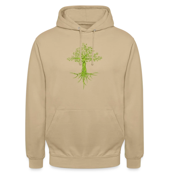 Arbre de Vie Stylisé sur Sweat-shirt à capuche unisexe