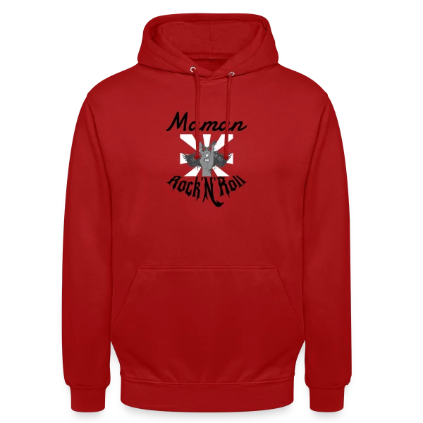 Maman Rock'N'Roll sur Sweat-shirt à capuche unisexe