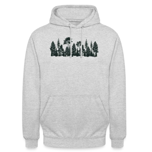 Forêt Mystique : Le Chemin Intérieur sur Sweat-shirt à capuche unisexe