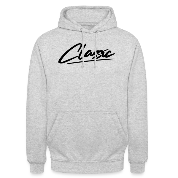 Typographie "Classic" Élégante sur Sweat-shirt à capuche unisexe