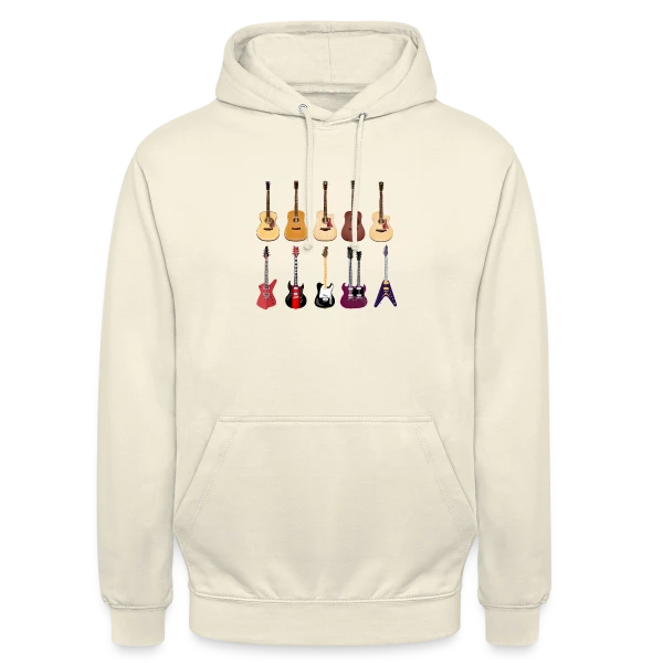 Je Suis Guitariste : Ma Passion, Ma Fierté sur Sweat-shirt à capuche unisexe