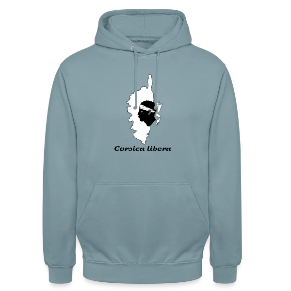 Corsica Libera sur Sweat-shirt à capuche unisexe