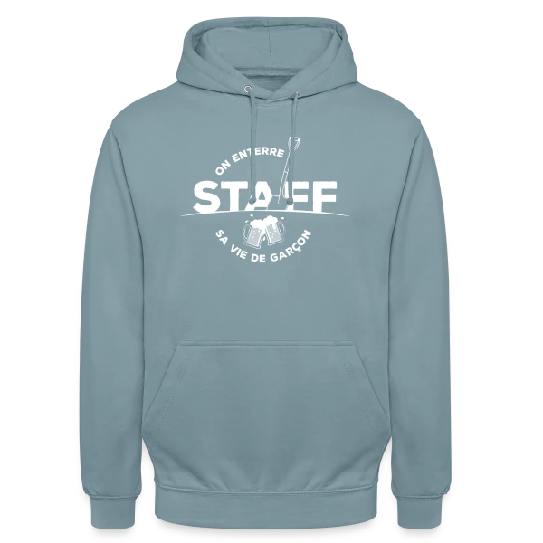Équipe EVG Futur Marié sur Sweat-shirt à capuche unisexe